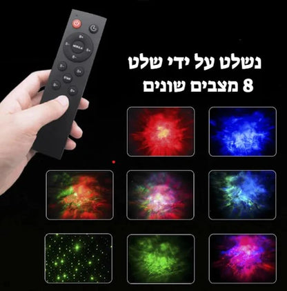 מקרן אסטרונאוט 2.0 מבית ™GalaxyTechy